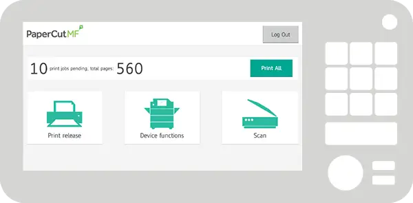 Papercut, Integrated Scanning, Offitek