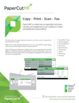 Papercut, Mf, Ecoprintq, Offitek