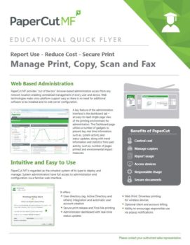 Papercut, Mf, Education Flyer, Offitek
